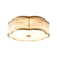 Cameron Bronze Ring Ceiling Light American Style 