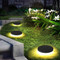LED Lawn Lamp Waterproof Solar Aluminum Lamp Park Garden Decor
