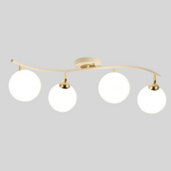 DELUCA Iron Ceiling Light for Living Room, Dining Room & Bedroom - Modern Style