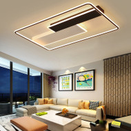 Modern LED Ceiling Light Aluminum Rectangle Minimalist Home Decor from Singapore best online lighting shop horizon lights