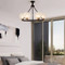 Modern style LED Chandelier Light Glass Sphere Lampshade Living room Bedroom