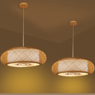 SAGE Bamboo Pendant Light for Dining Room, Shop & Bar - New Chinese Style