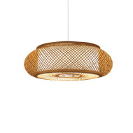 SAGE Bamboo Pendant Light for Dining Room, Shop & Bar - New Chinese Style