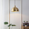 Modern LED Pendant Light Brass Shade Classics Dining Room Study Room