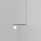 ANDREA Glass Ball LED Pendant Light for Dining Room, Bar & Shop - Modern Style 