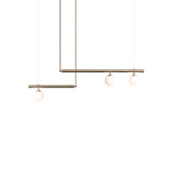 ANDREA Glass Ball LED Pendant Light for Dining Room, Bar & Shop - Modern Style 