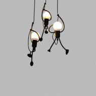 FLAVIA Iron Pendant Light for Dining Room, Bar & Shop - Modern Style