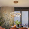 CELINE Aluminum Dimmable LED Pendant Light for Living Room, Bedroom & Dining - Modern Style