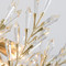American LED Pendant Light Crystal Crown Metal Light Living Room Bedroom Decor from Singapore best online lighting shop horizon lights