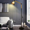 Metal Cloth Adjustable LED Floor Lamp for Modern Simple Study room Living room