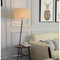FRANCESCA Fabric LED Floor Lamp for Study, Living Room & Bedroom - Modern Style