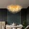 ESPOIR Coral Reef Glass Chandelier for Living Room & Dining - Post Modern Style