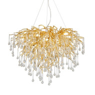 ESPOIR Coral Reef Glass Chandelier for Living Room & Dining - Post Modern Style 
