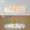 Nordic LED Chandelier Light Crystal Lampshade Luxurious Home Hotel Decor from Singapore best online lighting shop horizon lights day/night
