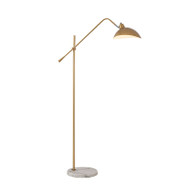 AUSTIN Dimmable Marble Floor Lamp for Bedroom, Living Room & Study - Modern Style