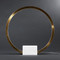 Modern LED Table Lamp Aluminum Ring Marble Base Creative Home Decor