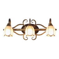 LEIGH Glass Mirror Wall Light for Bathroom & Hotel - American Style