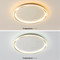 ANNULUS Metal PMMA Dimmable Ceiling Light for Living Room, Bedroom & Dining - Modern Minimalism Style