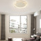 ANNULUS Metal PMMA Dimmable Ceiling Light for Living Room, Bedroom & Dining - Modern Minimalism Style