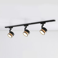 Modern LED Track Light  Aluminum  Acrylic Wood Rotatable Dining Living Room