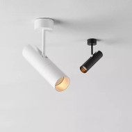 Modern LED Spot Light Aluminum Tube Shape Cloth Shops Living Room
