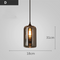 MEISTER Glass LED Pendant Light for Dining, Bar & Restaurant - Modern Style