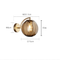 Modern LED Wall Light Glass Ball Lampshade Metal Unique Bedroom Living Room from Singapore best online lighting shop horizon lights