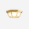 JEREMIAH Brass LED Ceiling Light for Living Room, Dining Room & Bar - American Style 