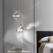 Modern LED Pendant Light Crystal Diamond Shape Metal Dining Room Bedroom from Singapore best online lighting shop horizon lights
