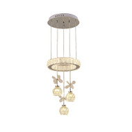 CARSON Crystal Pendant Light for Living Room & Dining - Modern Style