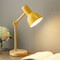 Modern LED Table Lamp Metal Wood Creative Bedroom Living Room