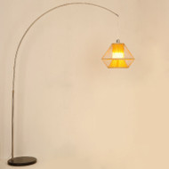 Tsuri chochin, Bamboo Arc Floor Lamp for Japanese and Asian (light)