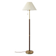 CHRISTOPH Dimmable Wooden Floor Lamp for Bedroom, Living Room & Study - Retro Style