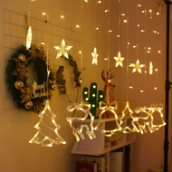 NOELLE Acrylic Reindeer Fairy Light for Living Room, Bedroom & Shop - Nordic Style