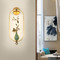 KANNON Copper Wall Light for Bedroom, Corridor & Living Room - New Chinese Style
