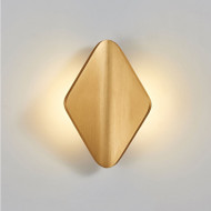 Modern LED Wall Light Aluminum Artistic Diamond Shape Living Room Corridor Decor 