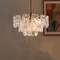 Royale Crystal Leaf Chandelier French Style