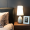 Modern LED Table Lamp PP Lampshade Metal Base Living Room Bedroom from Singapore best online lighting shop horizon lights