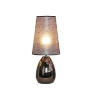 BELLA Polyester Table Lamp for Bedroom, Study & living room - Modern Style