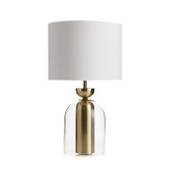 MATTHIAS Glass Table Lamp for Living Room, Bedroom & Study - Modern Style