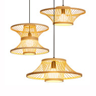 DOROTHY Bamboo Pendant Light for Teahouse, Living Room & Dining - Pastoral Style