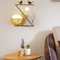 Modern LED Wall Lamp Aluminum Bird Nest Shape Creative Living Room