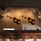  Industrial Style LED Wall Lamp Creative Metal Guitar Shape Dining Hall Bar