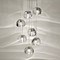 Modern LED Pendant Light Charming Crystal Decorate Creative Villa Living Room from Singapore best online lighting shop Horizon Lights