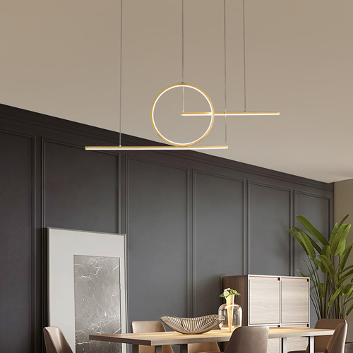 BODEGA Dimmable Aluminum LED Pendant Light for Dining Room, Bar & Restaurant - Modern Style