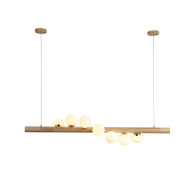 CASA Glass Ball LED Pendant Light for Dining Room, Restaurant & Bar - Nordic Style