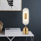 Table Lamp Acrylic  shade Golden Metal Base Modern design from Singapore best online lighting shop horizon lights