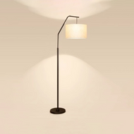 YUZO Floor Lamp Cloth Shade Nordic Style
