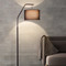 YUZO Floor Lamp Cloth Shade Nordic Style