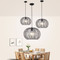 INGMAR Metal Cage Pendant Light for Living Room, Bedroom & Dining - Modern Style